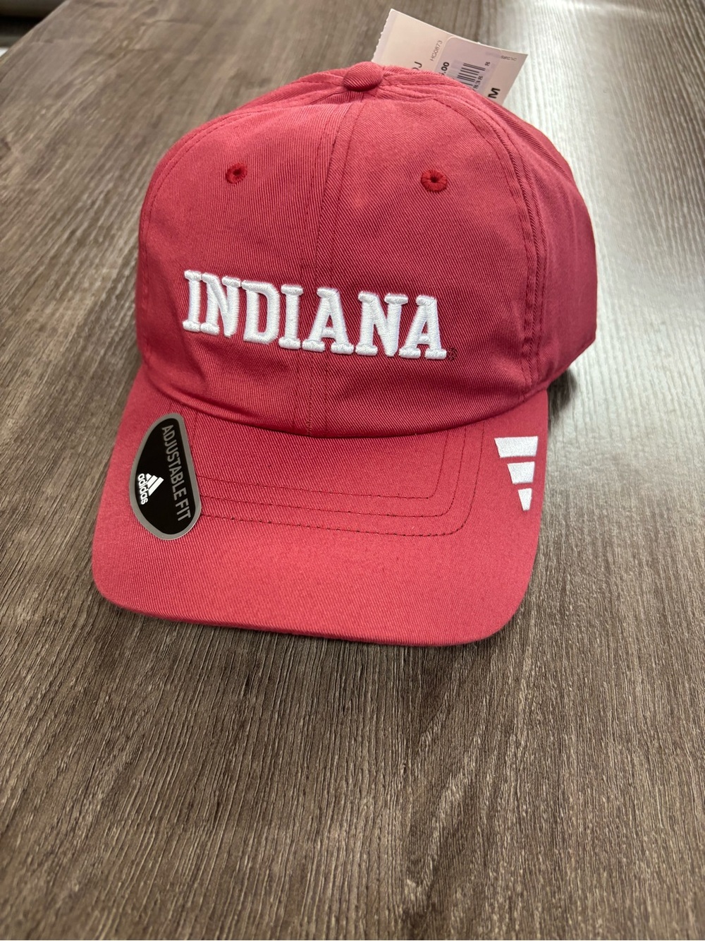 Adidas Indiana University Adjustable Red Hat